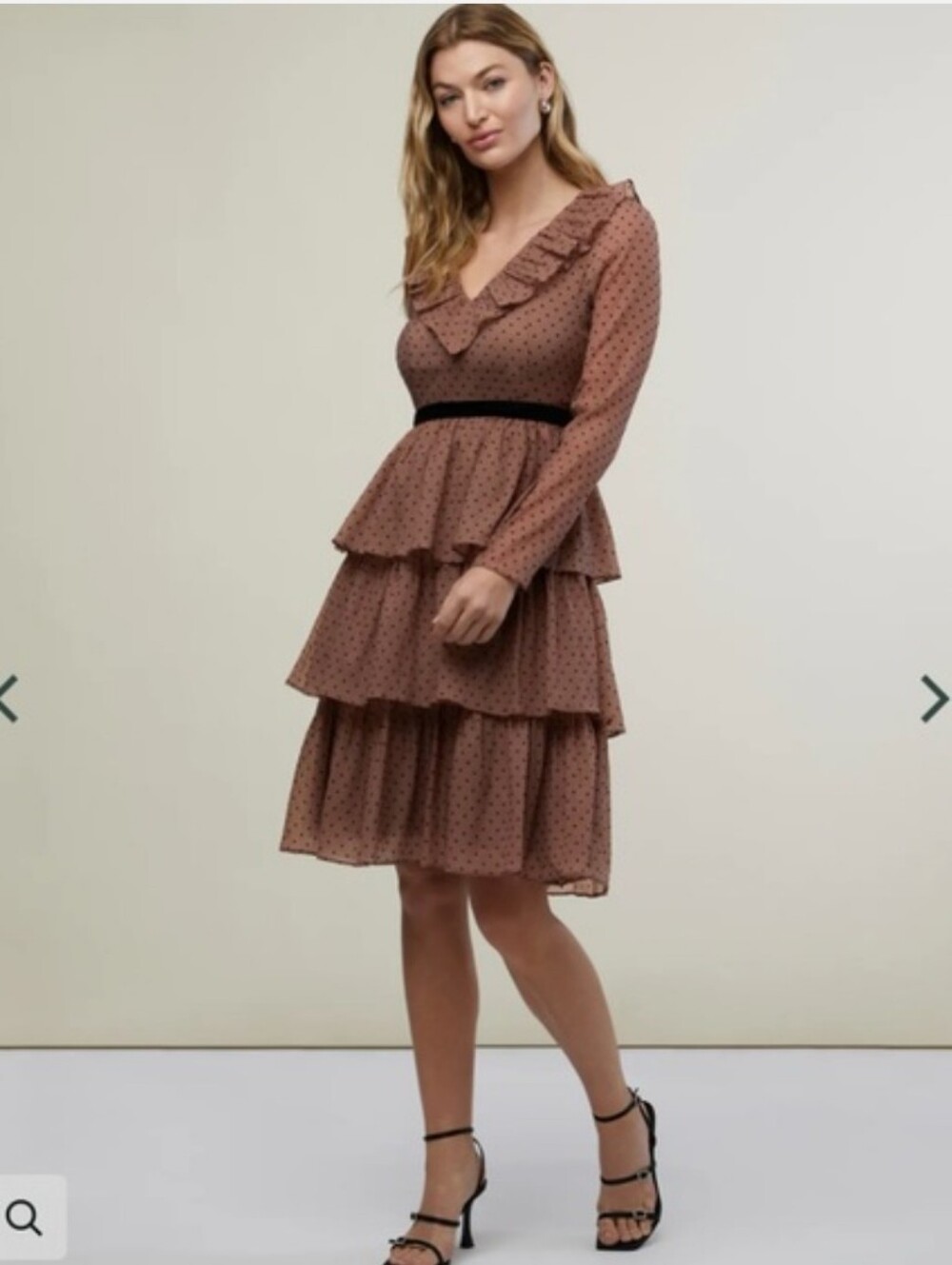 NWT Rachel Parcell Tiered Midi Dress